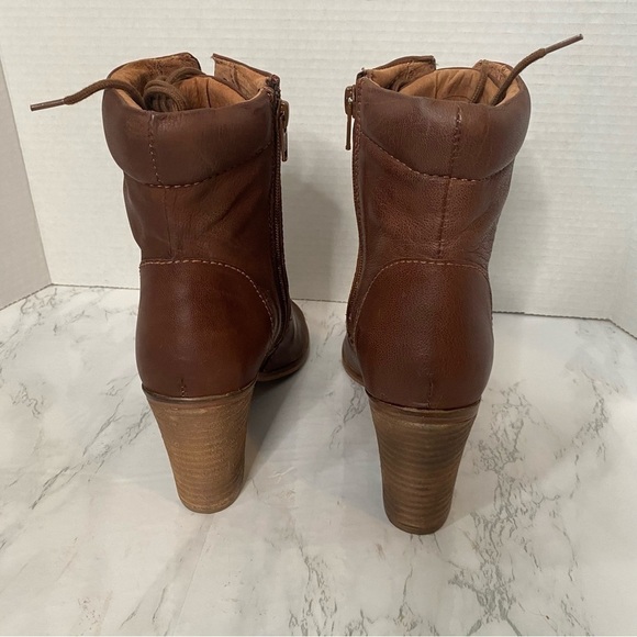 NIB Seychelles ‘Stun’ Lace Up Open Toe Boots - Picture 4 of 10